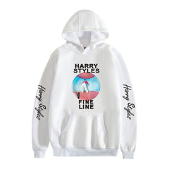 Women's Harry Print Loose Long-sleeved Pullover Hoodie