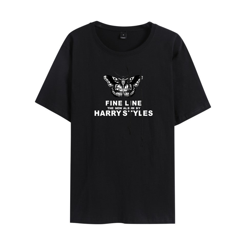 Casual Trendy Harry Printed Short Sleeve T-Shirt