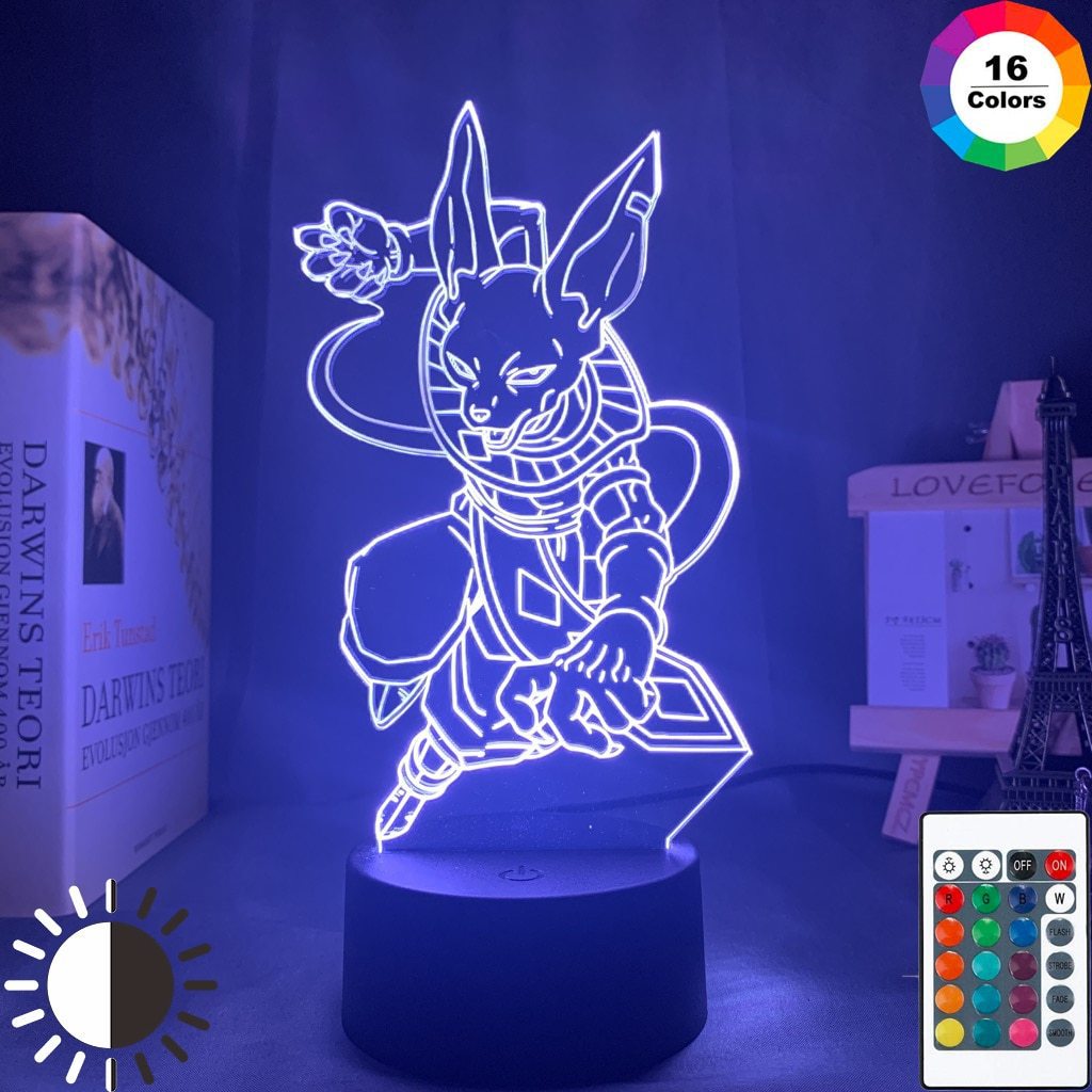 Goku Vegeta LED Night Light