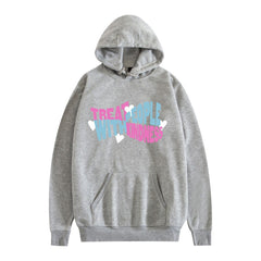 Men's and Women's Letter Print Loose Hoodie
