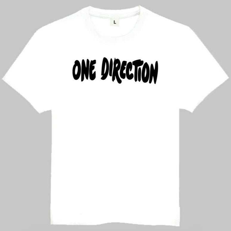 Trendy 1D Logo Printed T-shirt