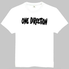 Trendy 1D Logo Printed T-shirt