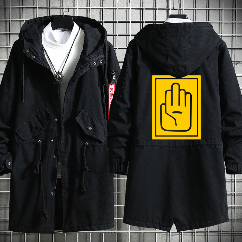 Unisex JOJO Graphic Casual Windbreaker Coat