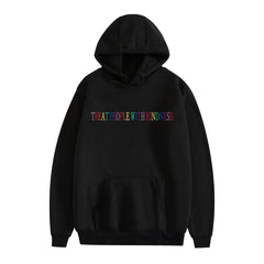 Men's and Women's Letter Print Loose Hoodie