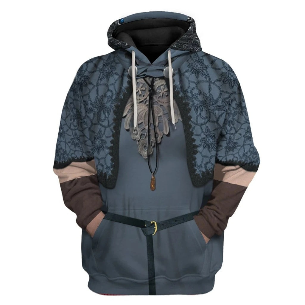 Casual Game 3D Printed Cosplay Hoodie