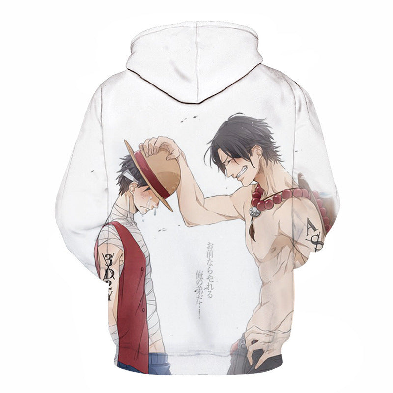 Unisex Luffy Graphic 3D Cosplay Hoodie