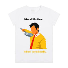 HS4 Kiss All The Time. Disco, Occasionally. Graphic T-Shirt