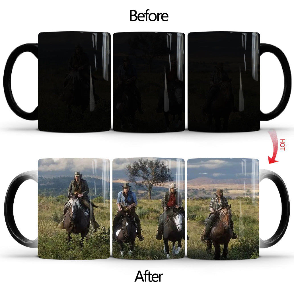 Game Graphic Color-changing Ceramic Mug