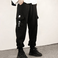 Casual Men's Anime Loose Sports Sweatpants