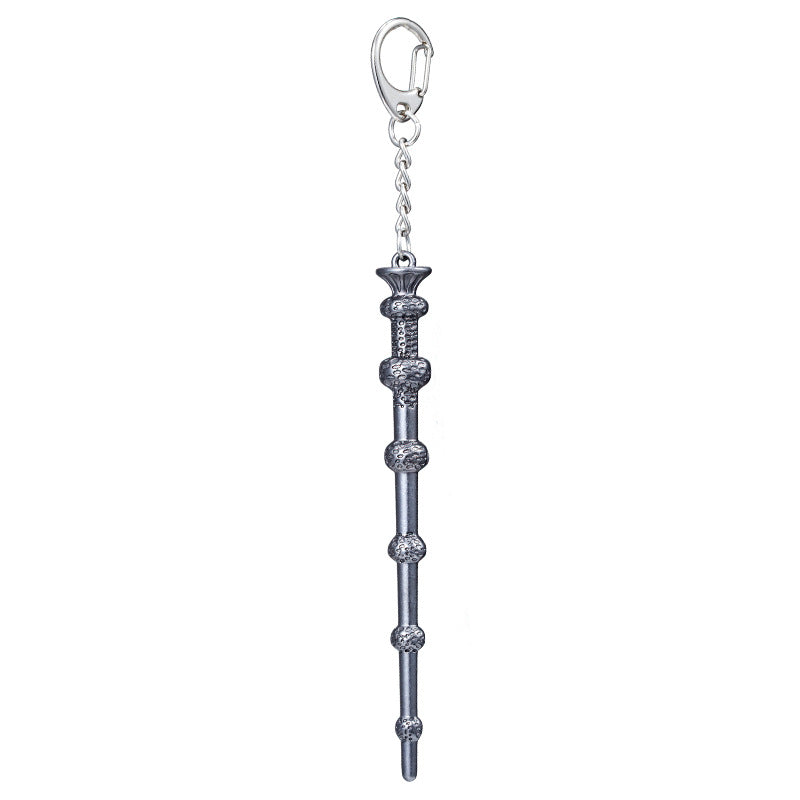 Harry Wand Necklace Keychain