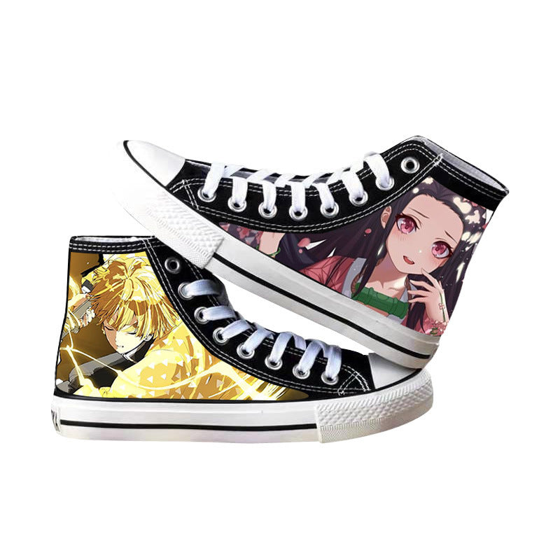 Casual Anime High-top Canvas Shoes