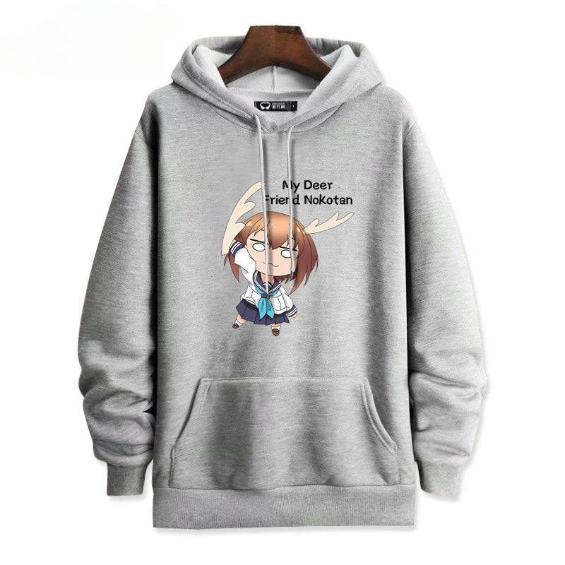 Women's Anime Graphic Print Loose Hoodie