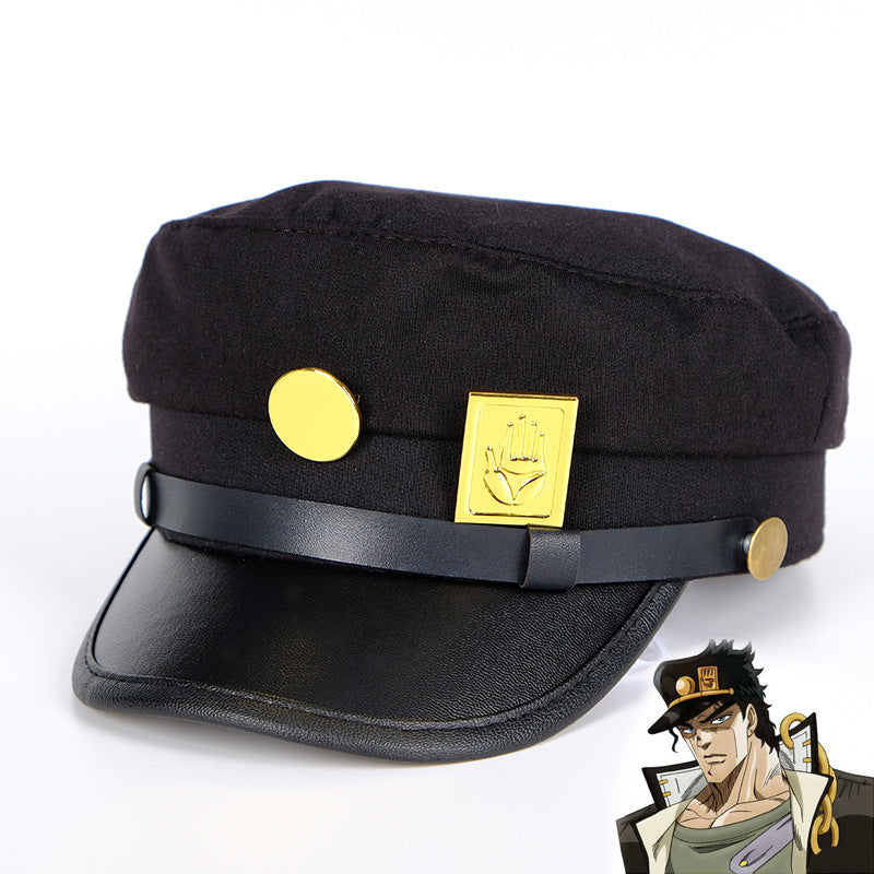 JOJO Embroidered Flat Top Hat