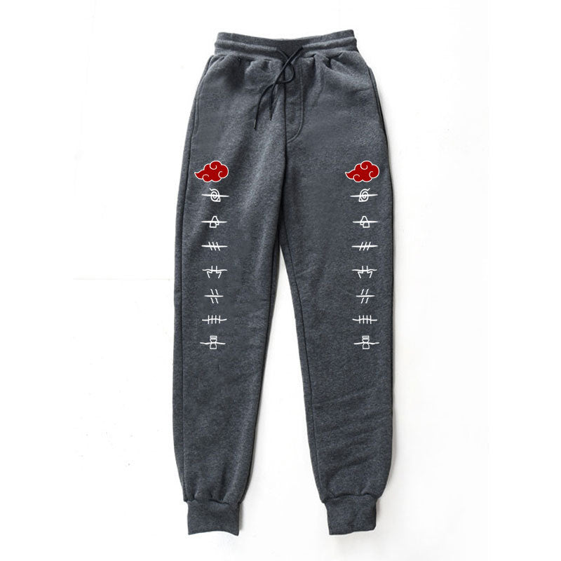 Casual Men's Anime Loose Sweatpants