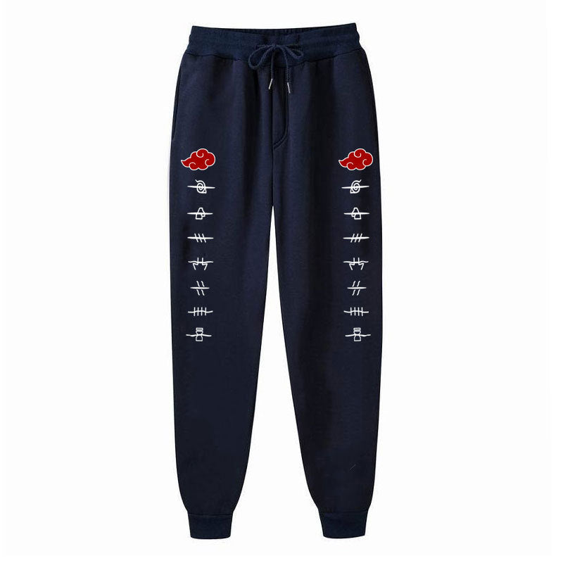 Casual Men's Anime Loose Sweatpants