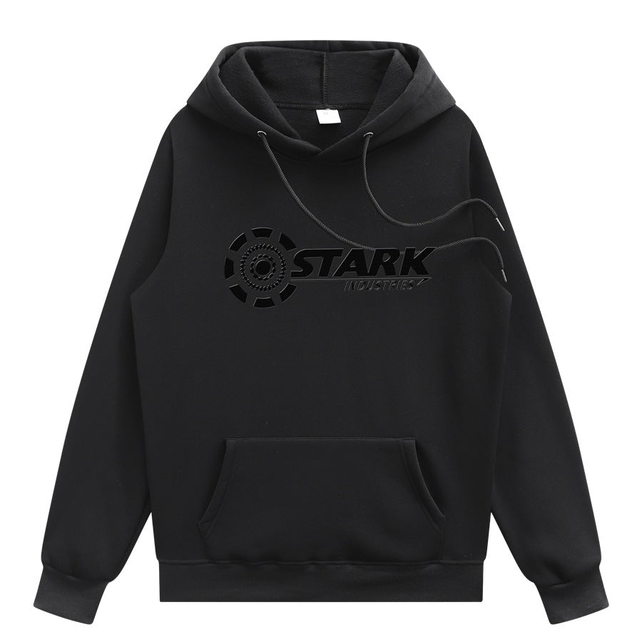 Unisex Stark Industries Print Loose Hoodie