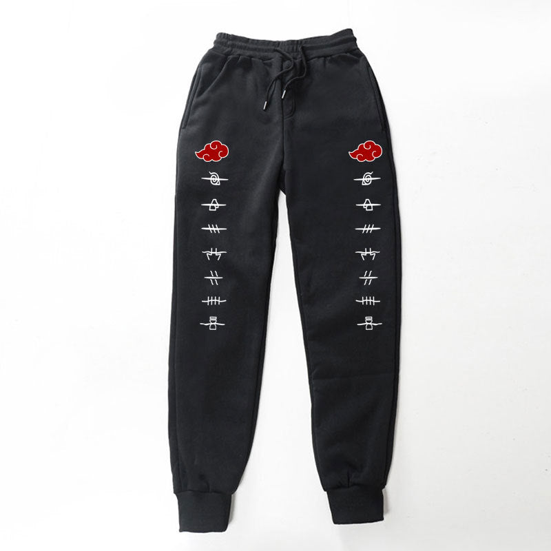 Casual Men's Anime Loose Sweatpants