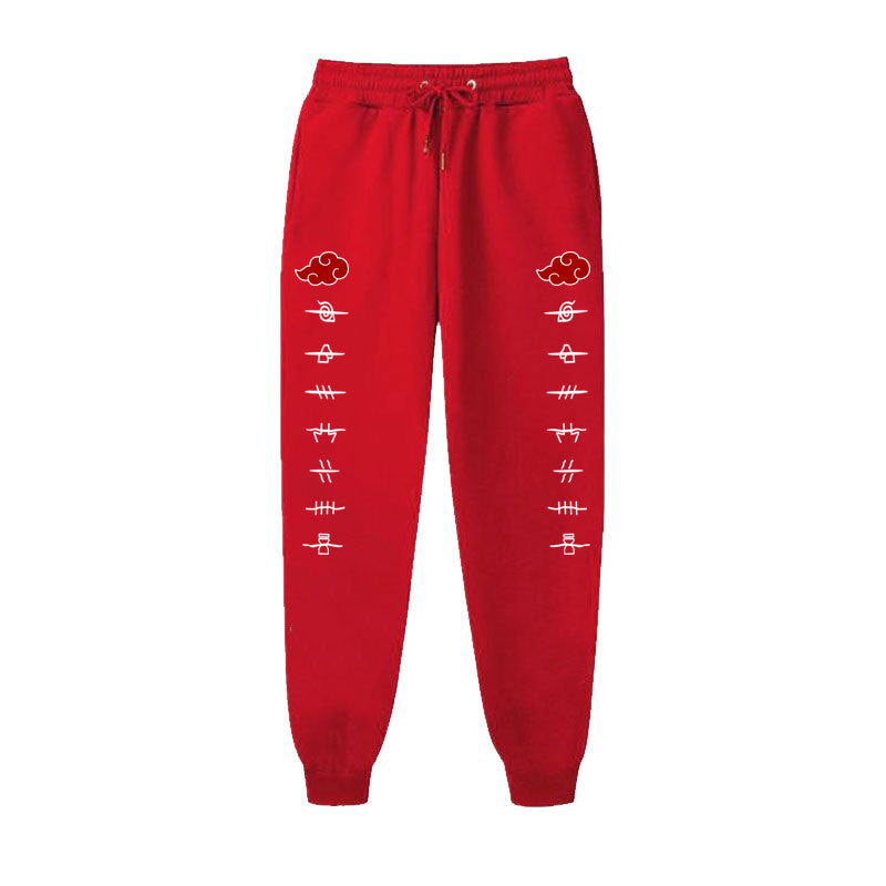 Casual Men's Anime Loose Sweatpants