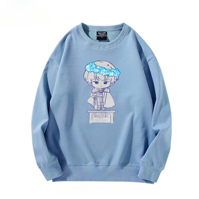 Women's Anime Cos Crew Neck Sweatshirt