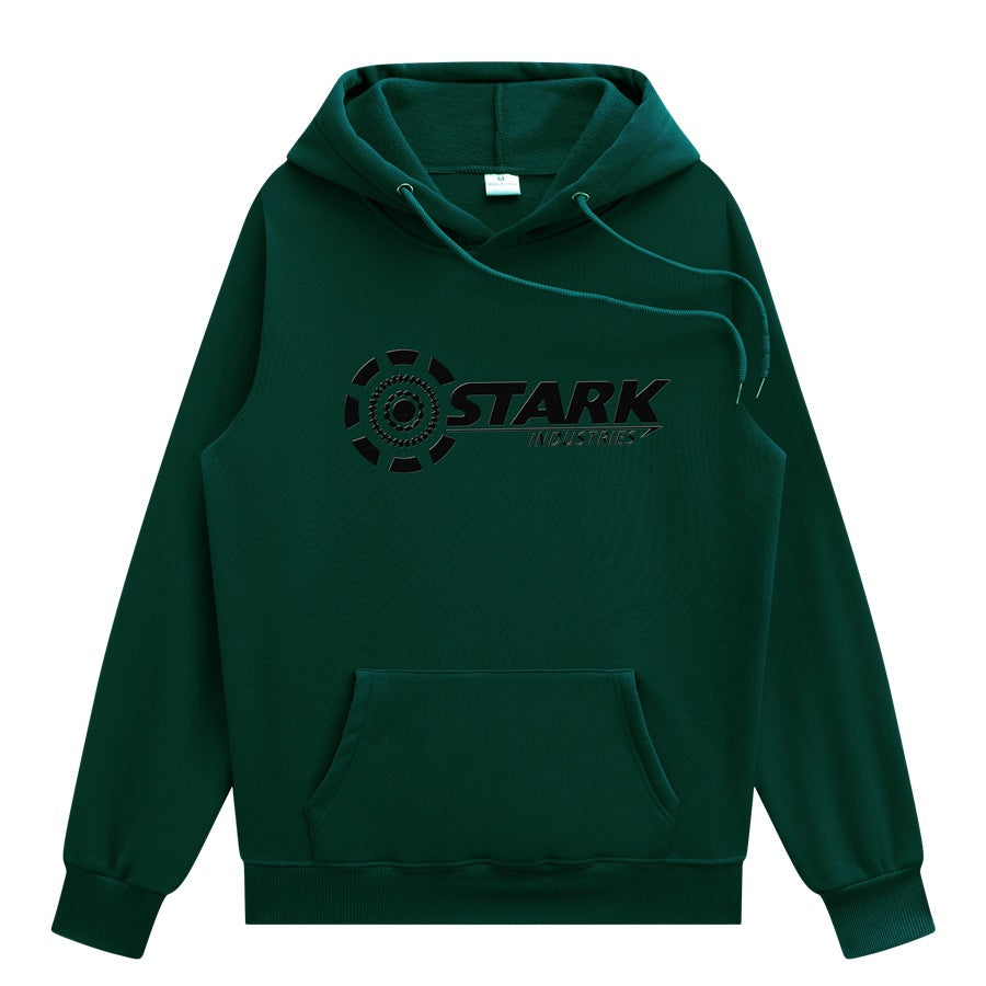 Unisex Stark Industries Print Loose Hoodie