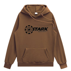 Unisex Stark Industries Print Loose Hoodie