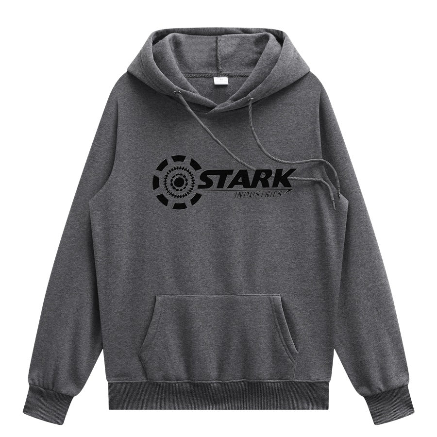 Unisex Stark Industries Print Loose Hoodie