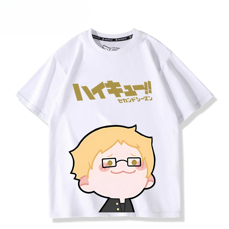 Cute Anime Graphic Short Sleeve T-Shirt
