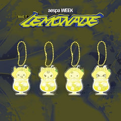 AE "LEMONADE" Acrylic Pendant Keychain
