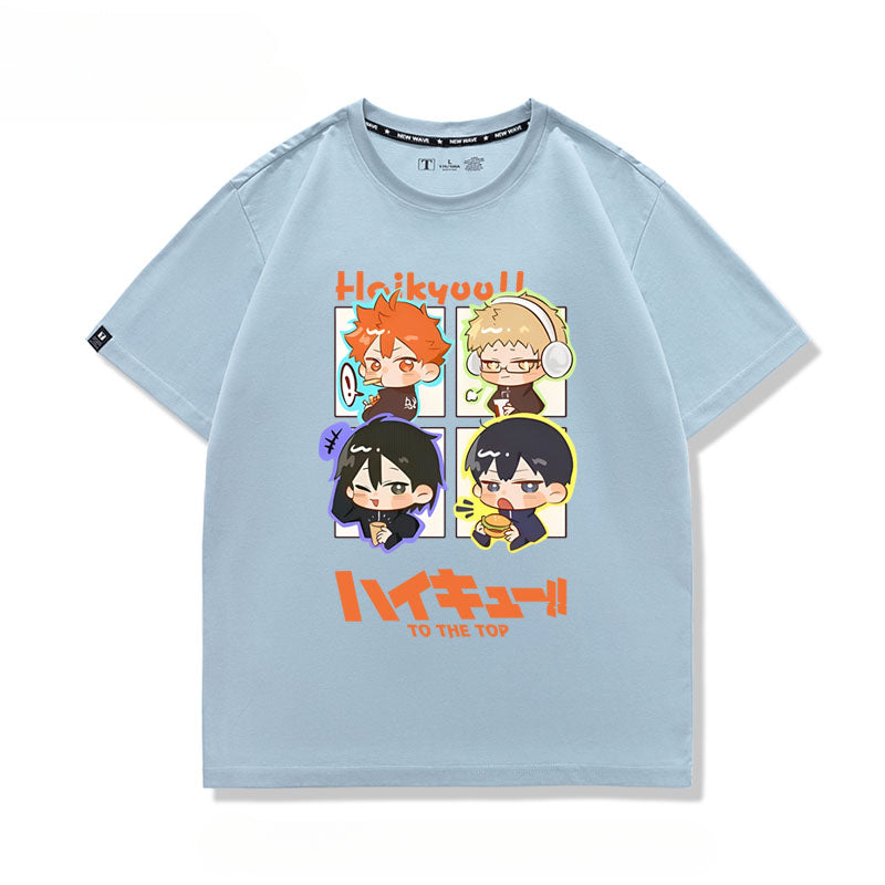 Hinata Anime Loose Short Sleeve T-Shirt