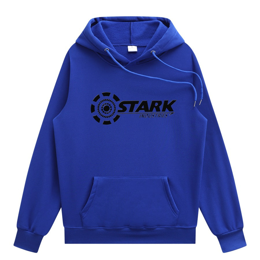 Unisex Stark Industries Print Loose Hoodie