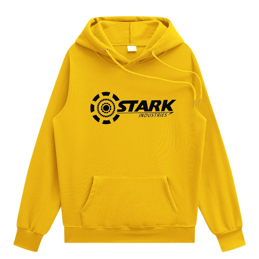 Unisex Stark Industries Print Loose Hoodie