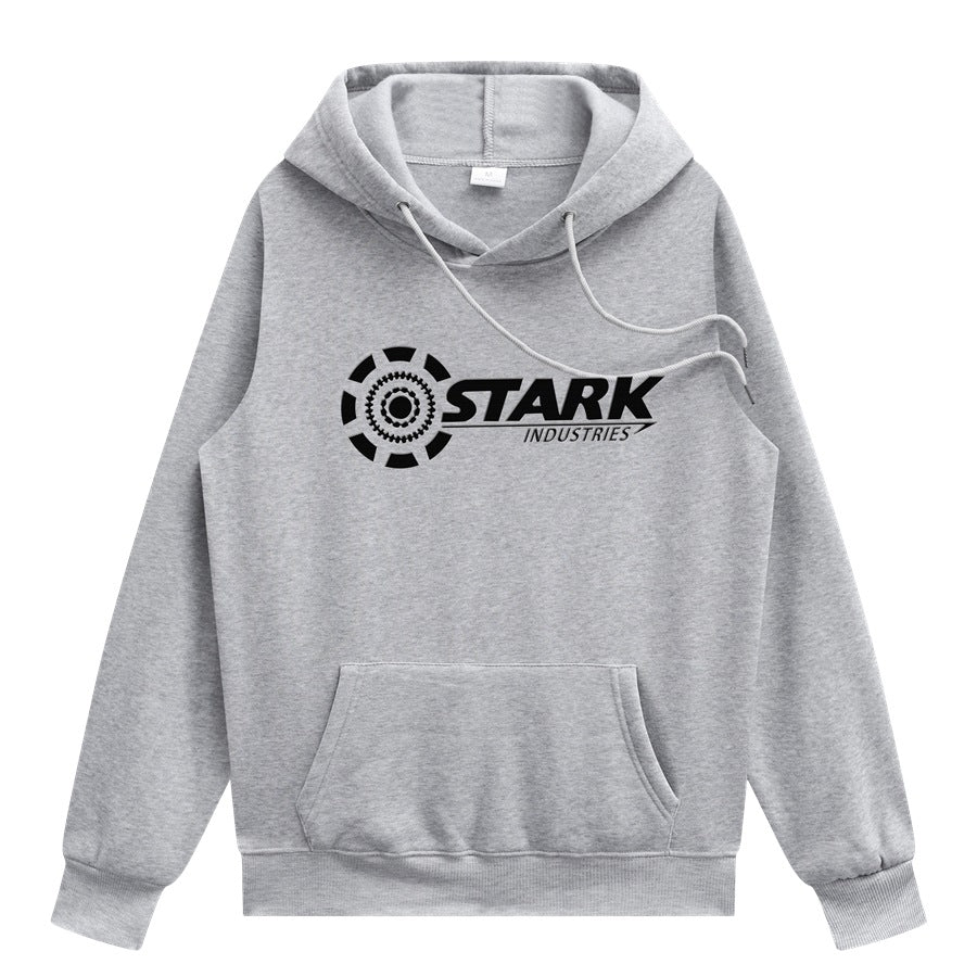 Unisex Stark Industries Print Loose Hoodie