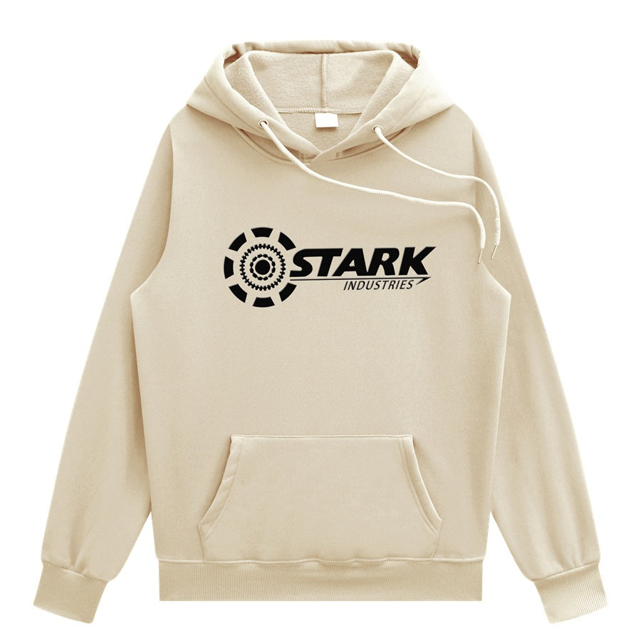 Unisex Stark Industries Print Loose Hoodie