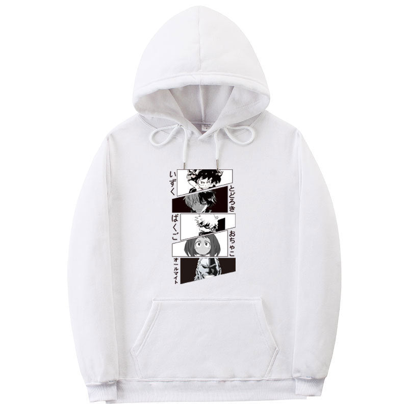 Unisex Anime Casual Graphic Loose Hoodie