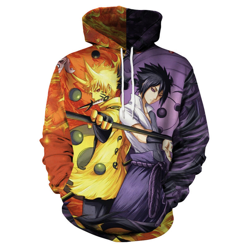 Unisex Anime Digital Printed Cosplay Hoodie