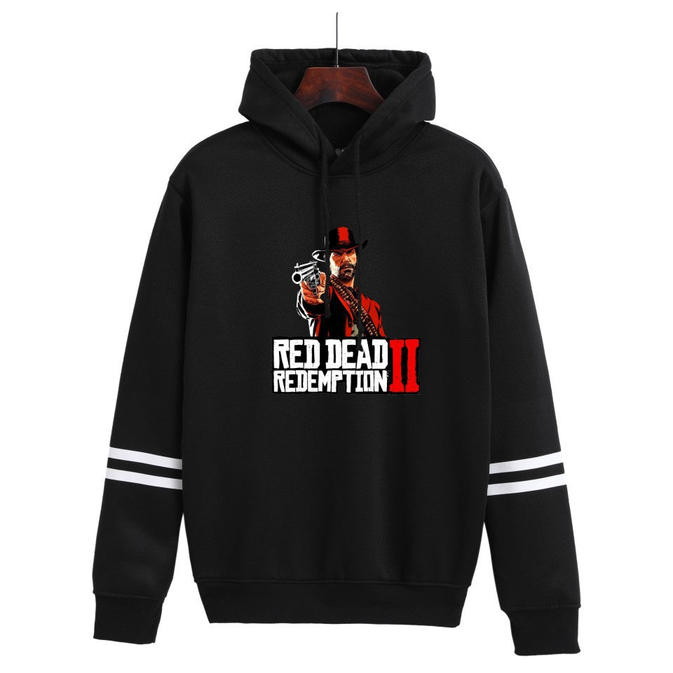 Trendy Unisex Game Logo Casual Hoodie