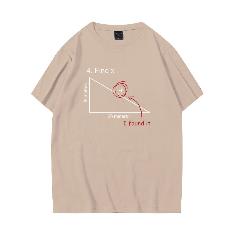 Unisex Tom Find X Formula Cotton T-shirt