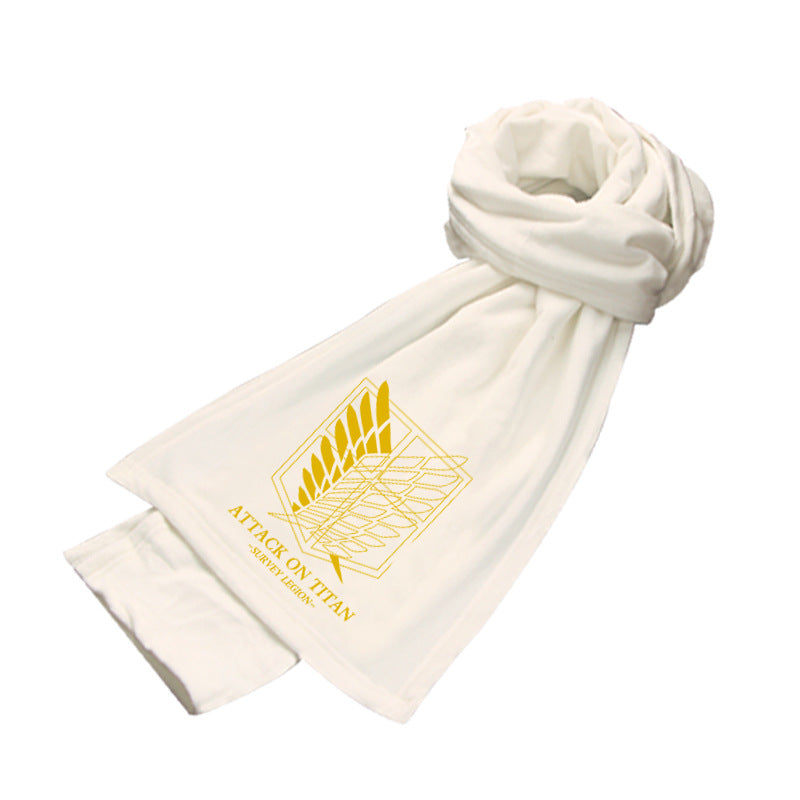 Chic Anime Wings of Freedom Warm Scarf