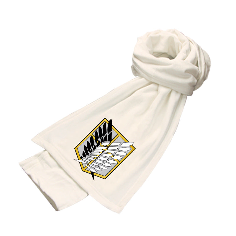 Chic Anime Wings of Freedom Warm Scarf