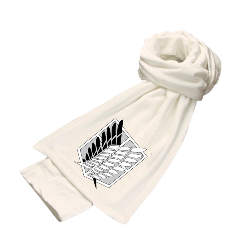 Chic Anime Wings of Freedom Warm Scarf