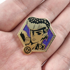 Creative JOJO Glitter Brooch Badge