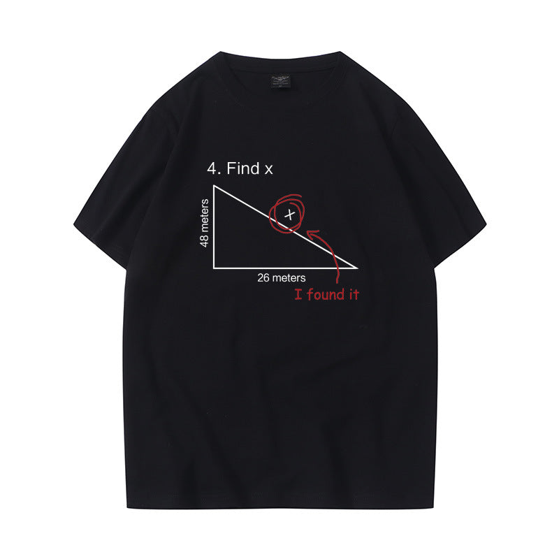 Unisex Tom Find X Formula Cotton T-shirt