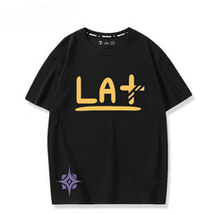 Women's Vtuber Anime Cos Short-sleeved T-shirt