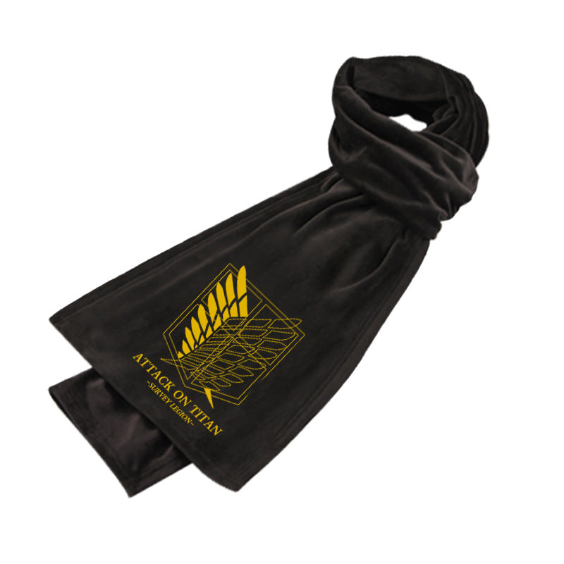 Chic Anime Wings of Freedom Warm Scarf
