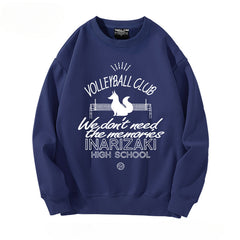Inarizaki High School Crew Neck Sweatshirt