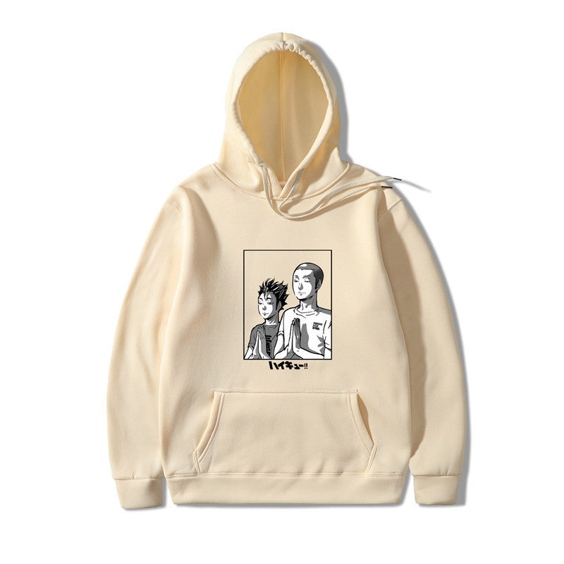 Casual Unisex Anime Graphic Loose Hoodie