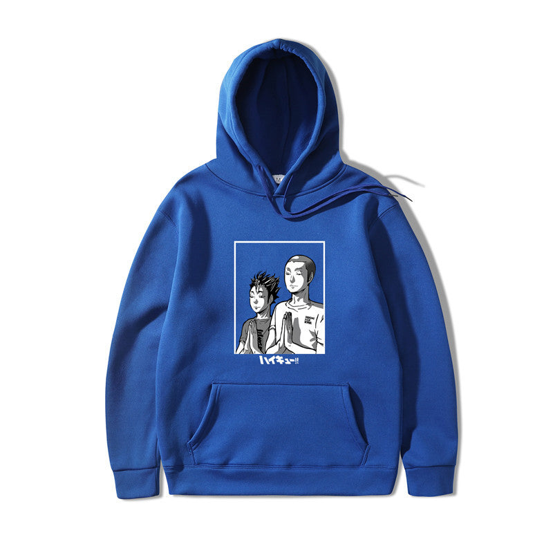 Casual Unisex Anime Graphic Loose Hoodie