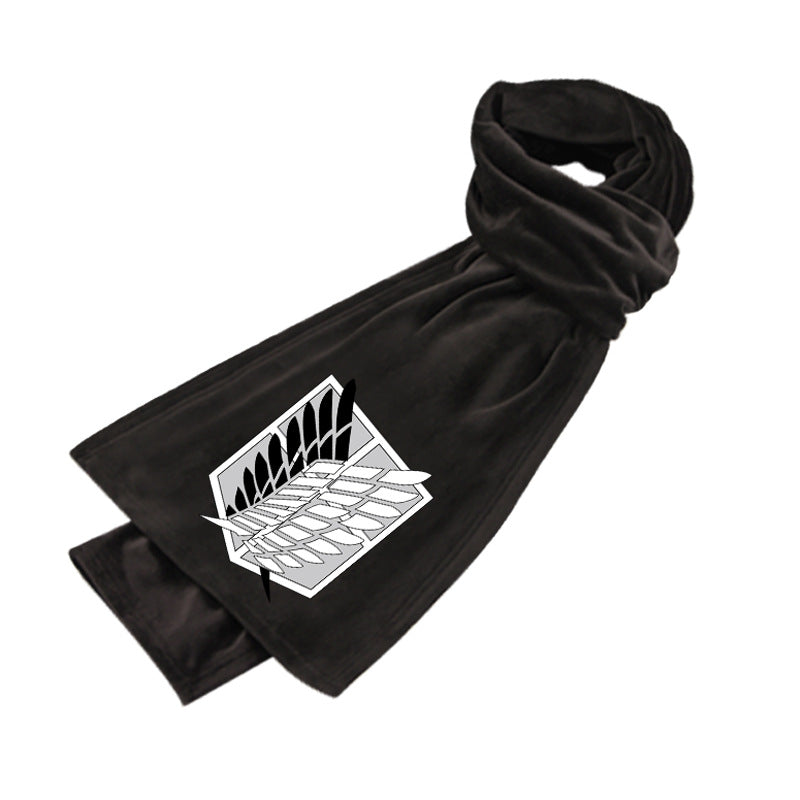 Chic Anime Wings of Freedom Warm Scarf