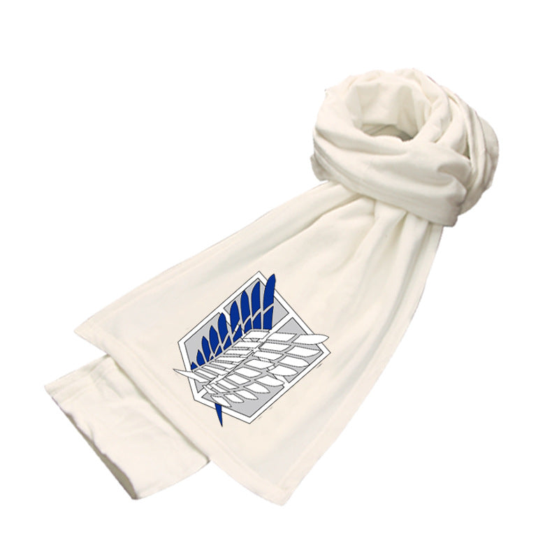 Chic Anime Wings of Freedom Warm Scarf