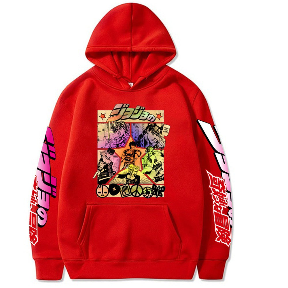 Unisex JOJO Garphic Printed Casual Hoodie